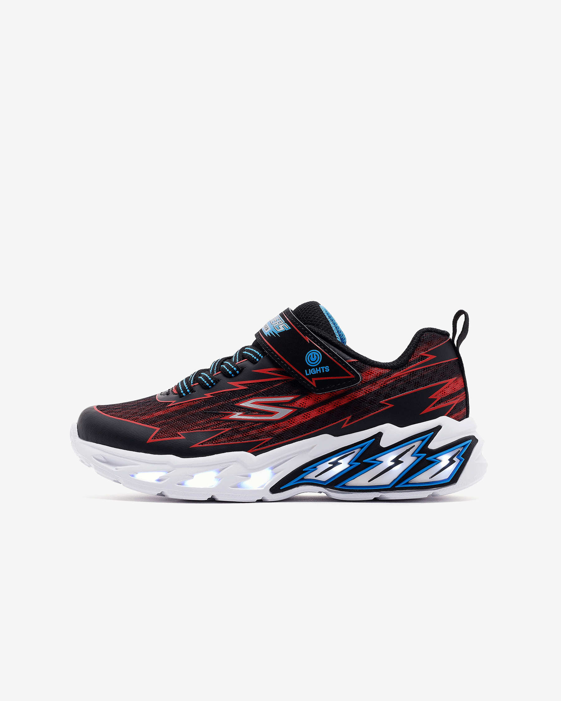 Skechers Light Storm 2.0 Bolt-brights Büyük Erkek Çocuk Siyah